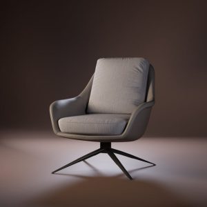 Grey Armchair